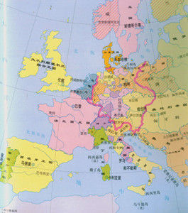 1815年維也納會議後的歐洲