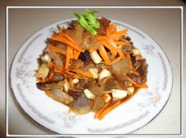 老醋拌海蜇頭 老醋拌海蜇頭