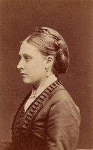 比阿特麗斯公主，攝於1870年。