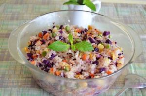 彩色魷魚飯 彩色魷魚飯