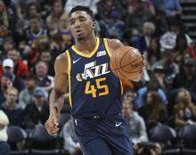 米切爾在比賽中