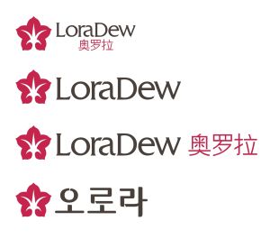 奧羅拉LoraDew的logo