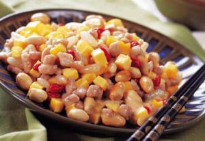 核桃仁枸杞肉丁 核桃仁枸杞肉丁