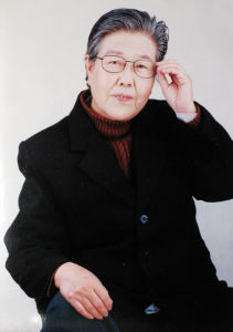 女書法家程嶺梅