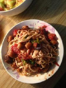 雙茄拌麵 雙茄拌麵