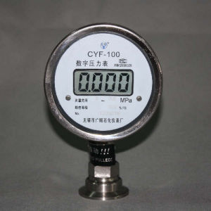 數字式衛生型隔膜壓力表 數字式衛生型隔膜壓力表