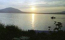 國後島的日落景色