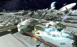 俄羅斯月球基地概念圖