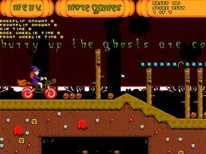 萬聖節女巫騎摩托 萬聖節女巫騎摩托