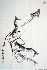 楊康健先生經典蝦作