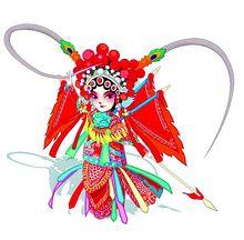 戲曲形象《樊梨花》