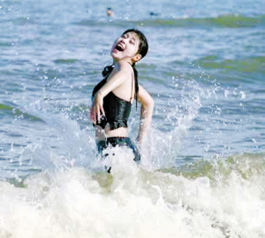 （圖）高潮中的美女