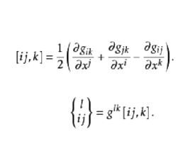 克里斯托費爾符號 克里斯托費爾符號
