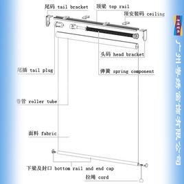 彈簧捲簾 彈簧捲簾