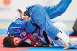 陳飛在女子柔道世界盃布達佩斯站奪冠