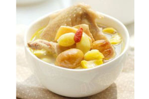 白果雞湯 白果雞湯