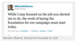 歐巴馬的推特訊息