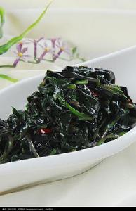 涼拌紫背菜 涼拌紫背菜