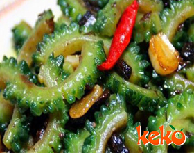 豆豉燒苦瓜 豆豉燒苦瓜