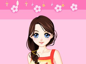 粉紅色小花裙 粉紅色小花裙