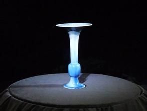 青百合花瓶 青百合花瓶