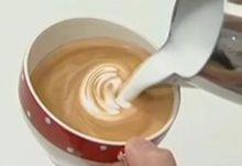 咖啡拉花：心形