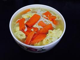 胡蘿蔔雞蛋面 胡蘿蔔雞蛋面
