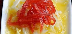 橙味京糕白菜絲 橙味京糕白菜絲