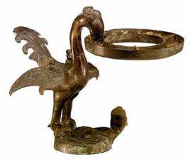 銅朱雀燈 銅朱雀燈