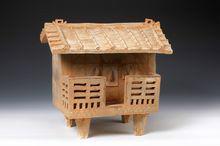 東漢乾欄式陶倉