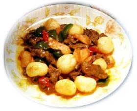 荔枝炒牛肉 荔枝炒牛肉