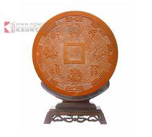 惟皓作品《錢型水車圖》正面