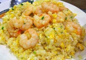 雞蛋蝦仁炒飯 雞蛋蝦仁炒飯