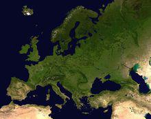 歐洲衛星圖