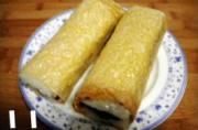 豆皮糯米卷