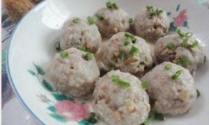 蓮藕豬肉丸 蓮藕豬肉丸