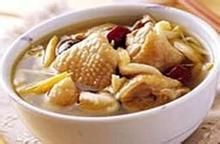 金針雞湯 金針雞湯