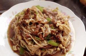 金針菇肉絲 金針菇肉絲