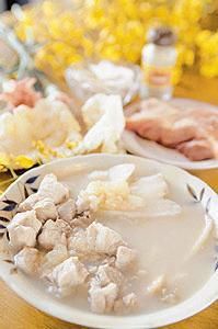 淮山魚肚瘦肉湯