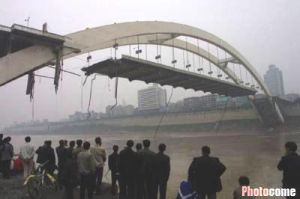 金沙江大橋坍塌 金沙江大橋坍塌