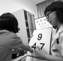 兒童低視力的檢查