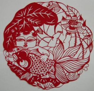 東北內蒙少數民族民間 剪紙