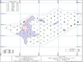 中段地質平面圖 中段地質平面圖