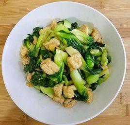 青菜炒豆腐 青菜炒豆腐