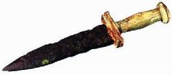 考古發掘出來的角鬥士的短劍