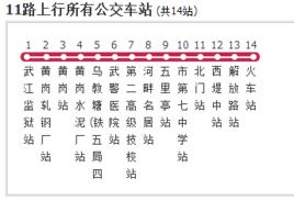 韶關公交11路 韶關公交11路