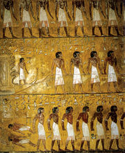 帝王谷內的墓室壁畫