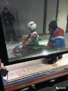 胡慧蘭等待出發