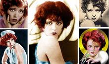 Clara Bow式紅唇、亂蓬蓬的紅髮成為1920年代少女們的熱門妝容