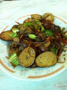 家常五彩豆腐卷 家常五彩豆腐卷